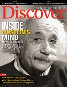 Cover of June's Discover Magazine
